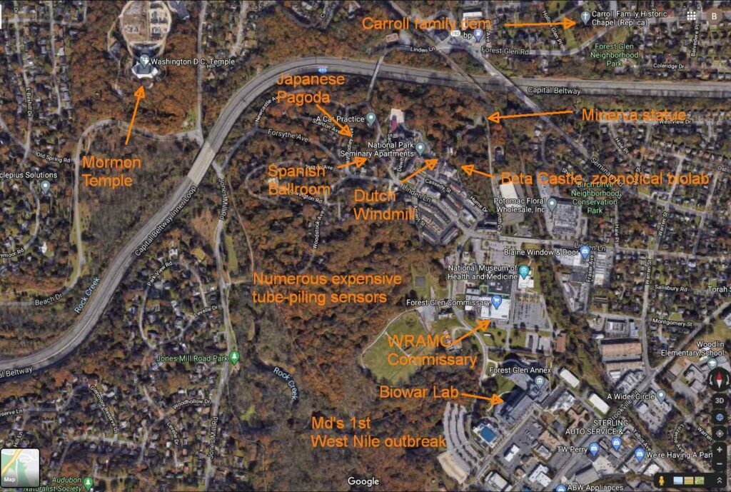 Eastghostcom Forest Glen Area Map