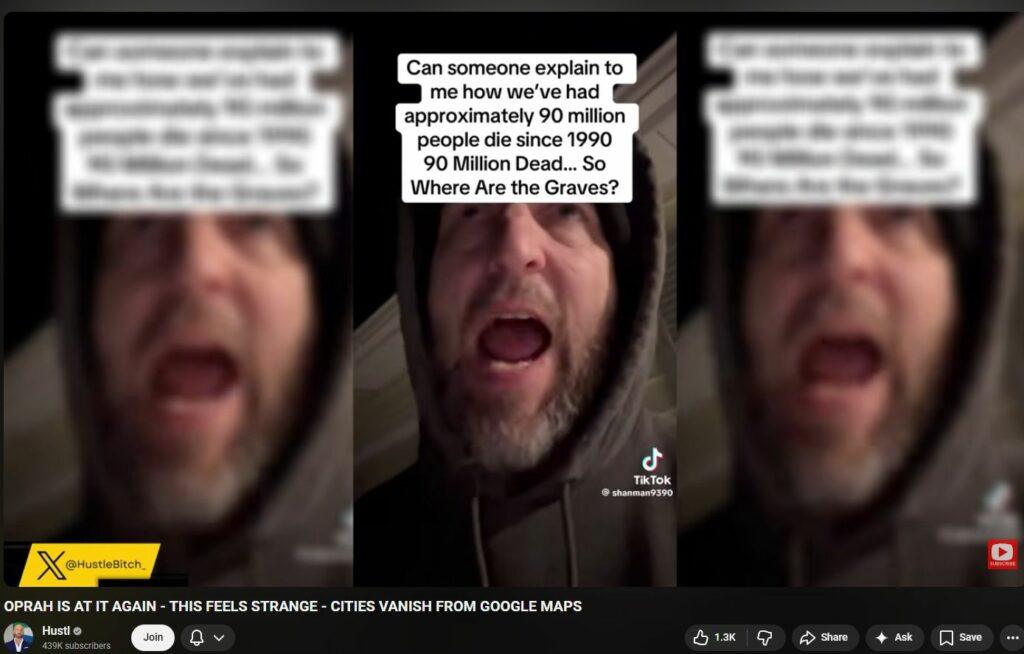 Absent Graves - 90 Million Americans Dead Since 1990 Yet All Graveyards Basically Untouched