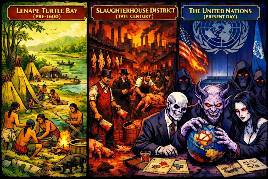 Manhattan - Turtle Bay - Slaughterhouses - United Nations