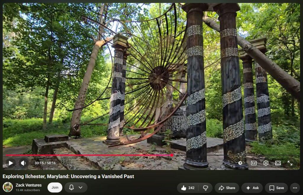 Evidence of Covens and Energy Weapons at Ilchester Maryland Hell House Grounds